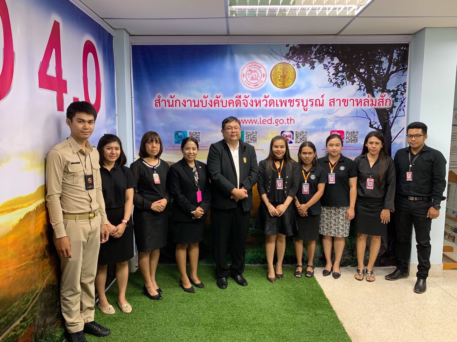 ﻿ผู้ตรวจราชการกระทรวงยุติธรรม ลงพื้นที่ตรวจราชการในพื้นที่จังหวัดเพชรบูรณ์